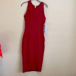 Lululemon Athletica ribbed Brunch and Back Dress